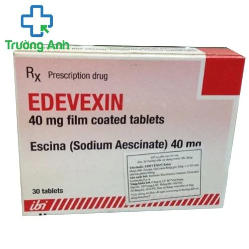 Edevexin 40mg - Thuốc chống phù hiệu quả