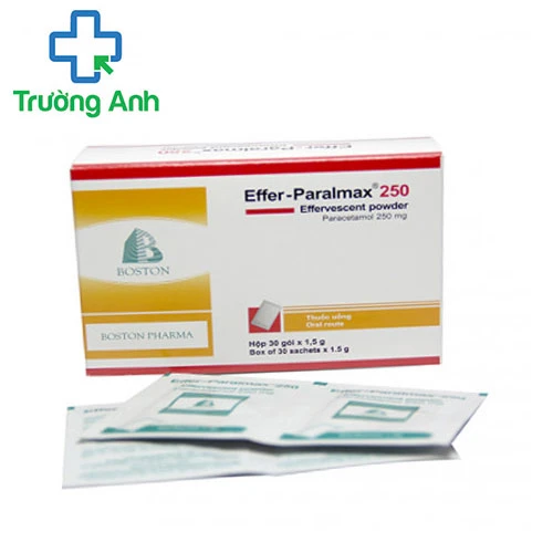 Effer-Paralmax 250 - Thuốc điều trị các chứng đau, sốt ở trẻ em