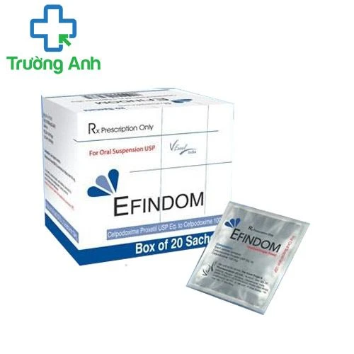 Efindom DT.100mg - Thuốc kháng sinh điều trị nhiễm khuẩn hiệu quả