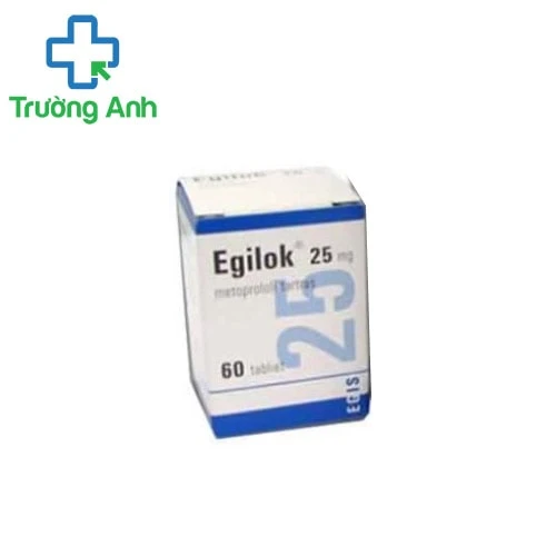Egilok 25mg - Thuốc điều trị tăng huyết áp hiệu quả của Hungary