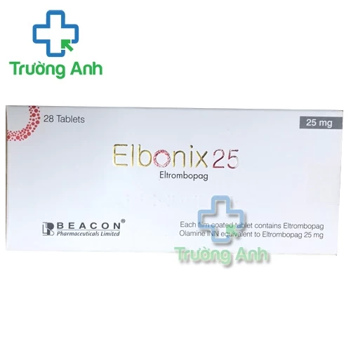 Elbonix 25mg - Thuốc điều trị giảm tiểu cầu và thiếu máu bất sản hiệu quả của Beacon