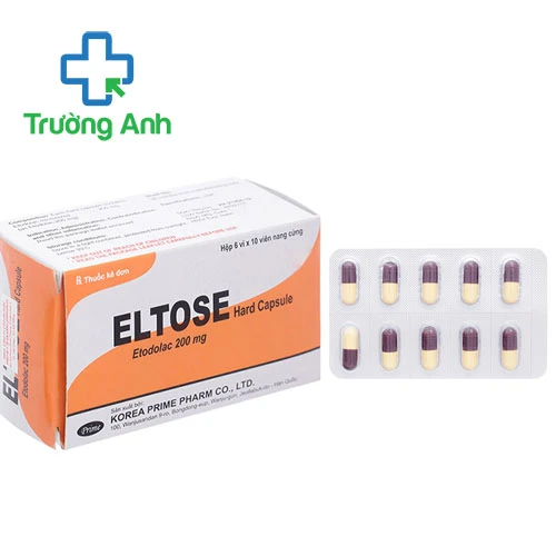 Eltose Hard Capsule - Thuốc giảm đau và kháng viêm hiệu quả