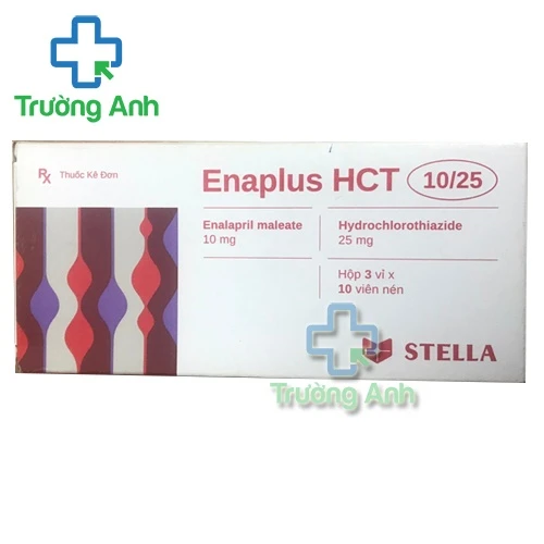 Enaplus HCT 10/25 - Thuốc điều trị tăng huyết áp hiệu quả