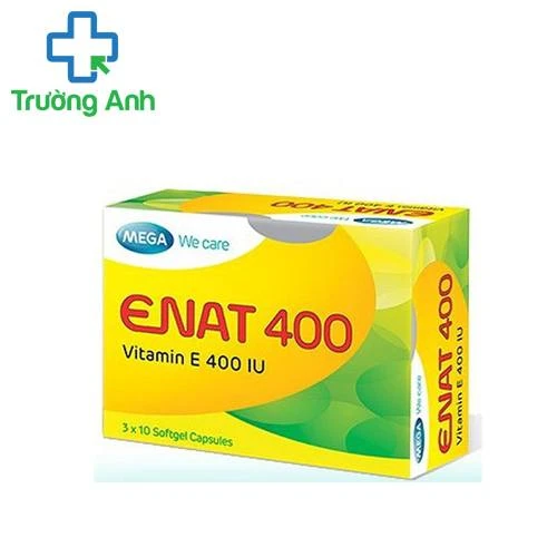 Enat 400 (vỉ) - Giúp điều trị và dự phòng thiếu vitamin E hiệu quả của Thái Lan