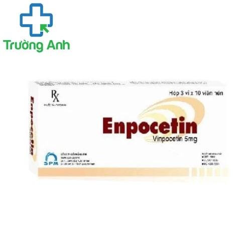 Enpocetin 5mg - Thuốc điều trị rối loạn tuần hoàn máu não hiệu quả