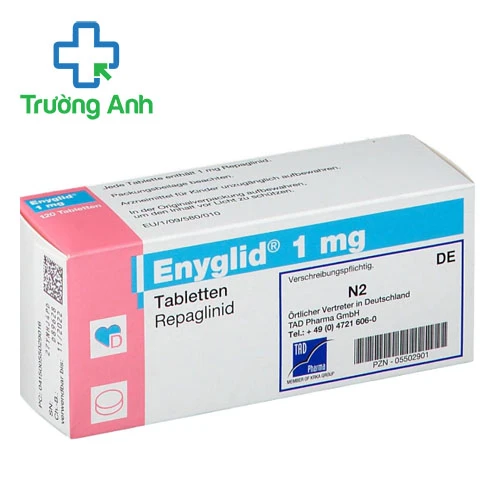 Enyglid Tablet Krka - Thuốc điều trị đái tháo đường hiệu quả
