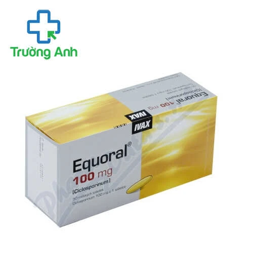 Equoral 100 mg - Thuốc chống thải ghép tạng hiệu quả của CH Séc