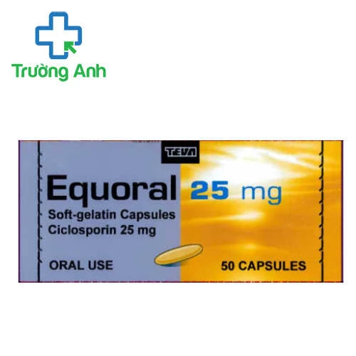 Equoral 25 mg - Thuốc chống thải ghép hiệu quả của CH Séc