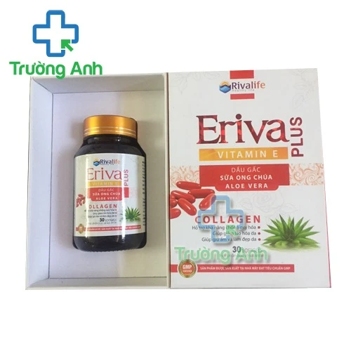 Eriva Plus+ - Giúp giảm lão hóa, giữ ẩm và làm đẹp da hiệu quả