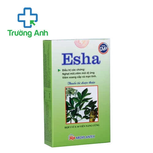 Esha (vỉ) - Hỗ trợ điều trị viêm xoang, viêm mũi hiệu quả của Mediplantex