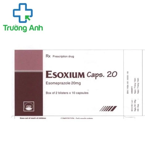 Esoxium 20mg Pymepharco - Thuốc điều trị đau dạ dày hiệu quả