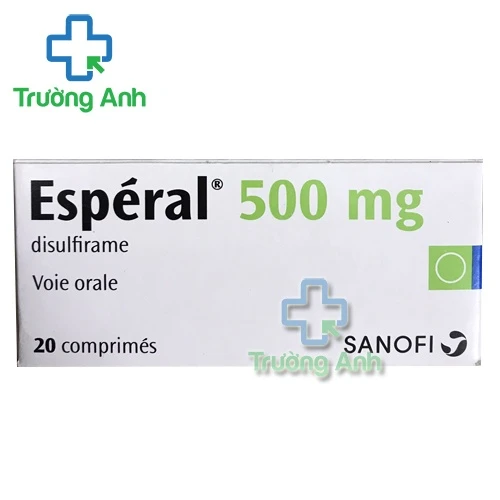 Esperal 500mg - Thuốc điều trị nghiện rượu hiệu quả của Sanofi