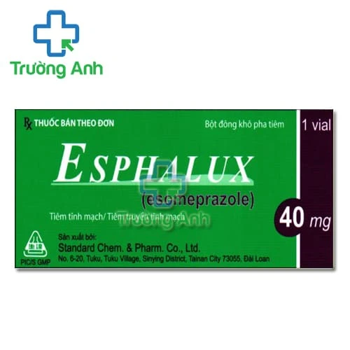 Esphalux (Esomeprazole) - Thuốc điều trị trào ngược dạ dày hiệu quả của Đài Loan