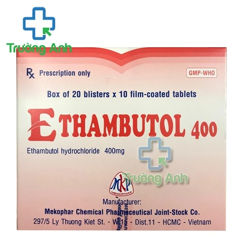 Ethambutol 400mg MKP - Thuốc trị lao hiệu quả