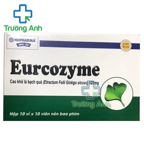 Eurcozyme HD Pharma - Thuốc điều trị thiểu năng tuần hoàn não