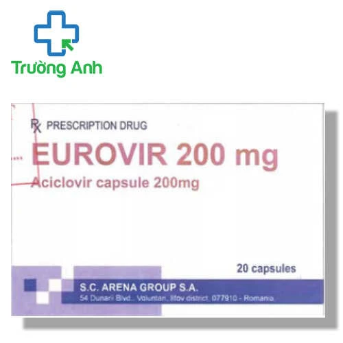 Eurovir 200mg - Thuốc kháng virus Herpes hiệu quả của Romania