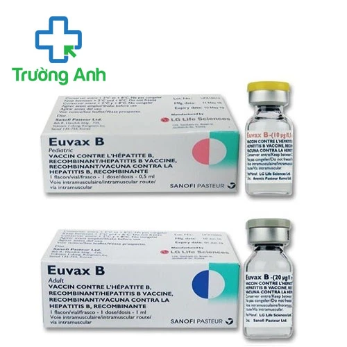 Euvax B 1ml - Vắc xin phòng ngừa virus viêm gan B của Hàn Quốc