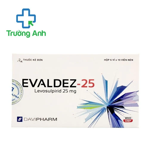 Evaldez-25 Davipharm - Thuốc điều trị tâm thần phân liệt hiệu quả