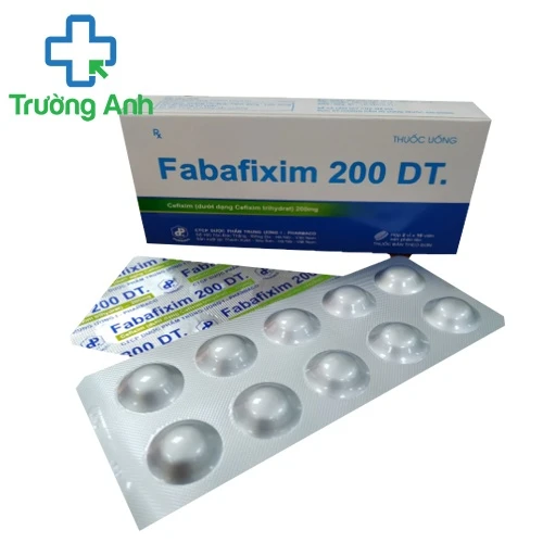 Fabafixim 200 - DT - Thuốc điều trị nhiễm khuẩn hiệu quả
