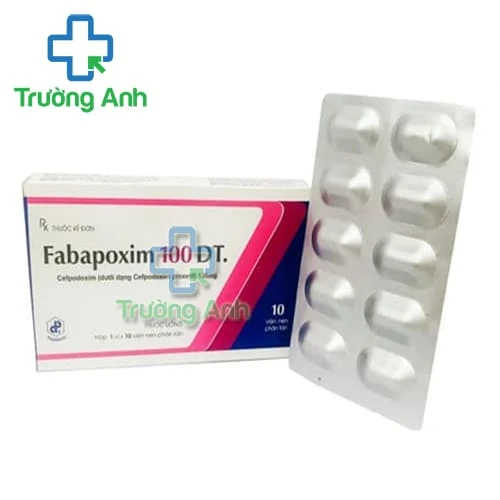 Fabapoxim 100 DT - Thuốc điều trị nhiễm khuẩn hiệu quả của Pharbaco