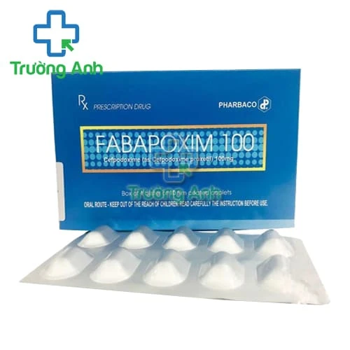 Fabapoxim 100 - Thuốc điều trị nhiễm khuẩn hiệu quả của Pharbaco
