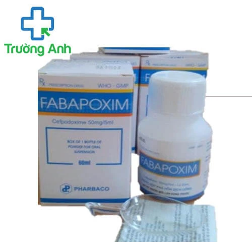 Fabapoxim 50 lọ bột - Thuốc điều trị nhiễm khuẩn hiệu quả của Pharbaco