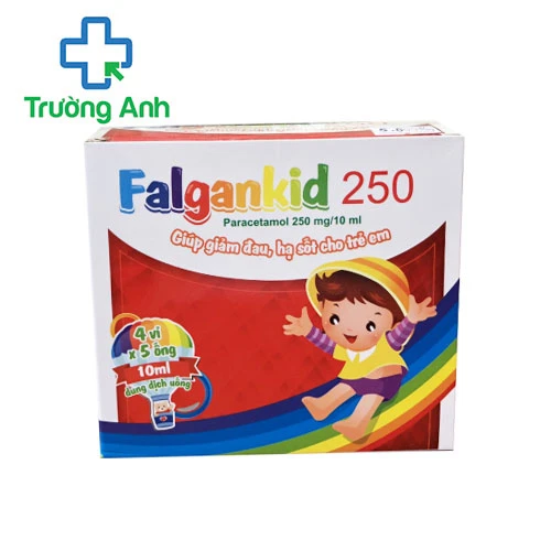 FALGANKID 250mg - Giúp điều trị cảm sốt ở trẻ em hiệu quả