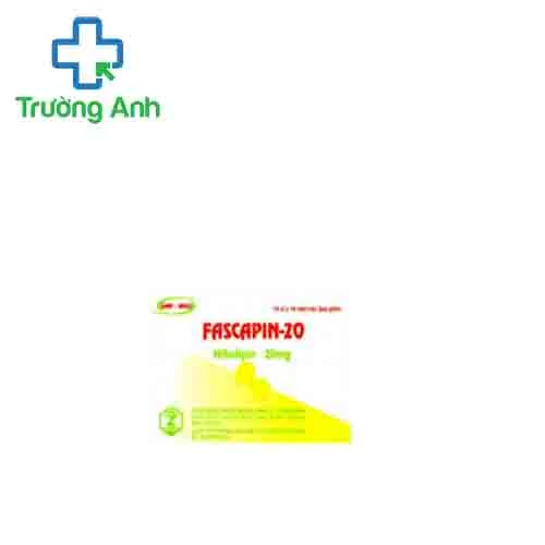 Fascapin-20 Dopharma - Thuốc điều trị cao huyết áp hiệu quả