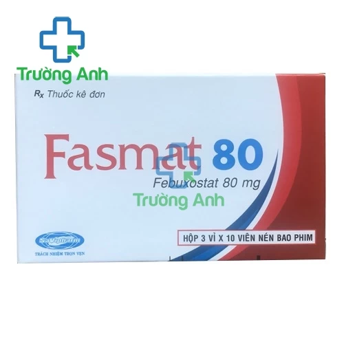 Fasmat 80 Savipharm - Thuốc điều trị bệnh gout hiệu quả