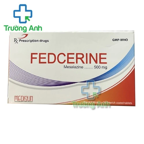 Fedcerine - Thuốc điều trị viêm loét đại tràng của MEDISUN