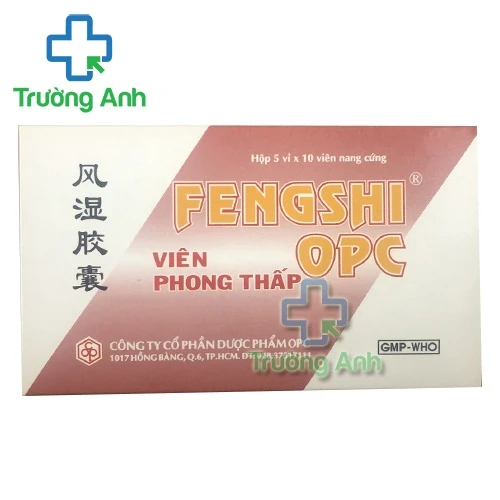 Viên phong thấp Fengshi OPC - Điều trị các cơn đau xương khớp hiệu quả