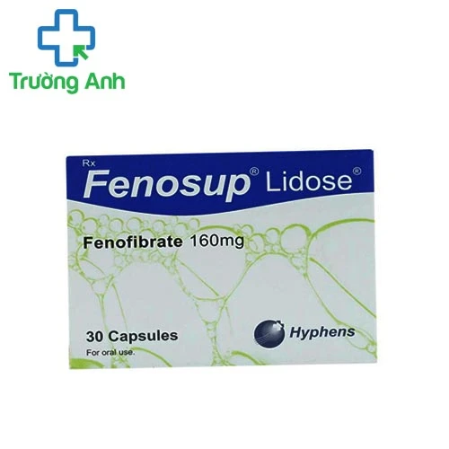 Fenosup Lidose 160mg - Thuốc giúp hạ mỡ máu hiệu quả của Bỉ