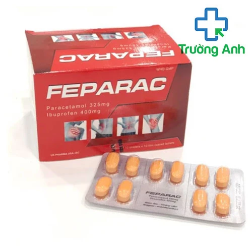 Feparac USP (vỉ) - Thuốc giảm đau, chống viêm hiệu quả của US PHARMA