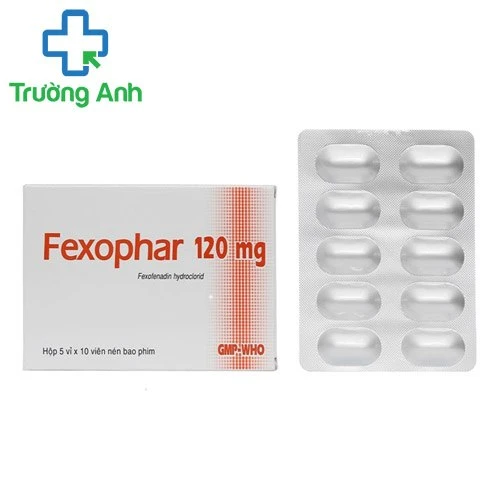 Fexophar 120mg TV.Pharm - Thuốc điều trị viêm mũi dị ứng hiệu quả