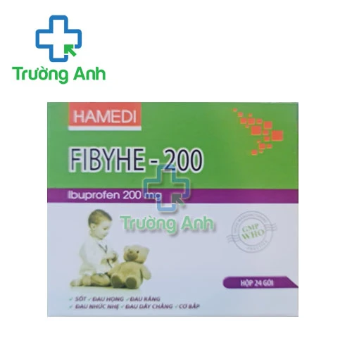 Fibyhe-200 Hamedi - Thuốc giảm đau và hạ sốt hiệu quả