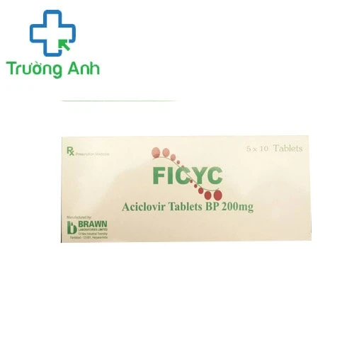 Ficyc 200mg - Thuốc điều trị nhiễm virus hiệu quả của Ấn Độ