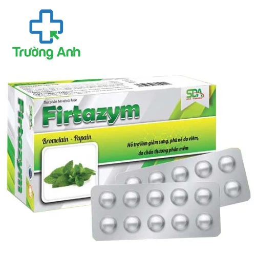 Firtazym Tradiphar - Hỗ trợ giảm sưng, phù nề hiệu quả