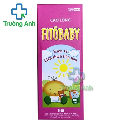 Fitobaby - Giúp tăng cường sức khỏe hệ tiêu hóa cho trẻ hiệu quả của Fitopharma