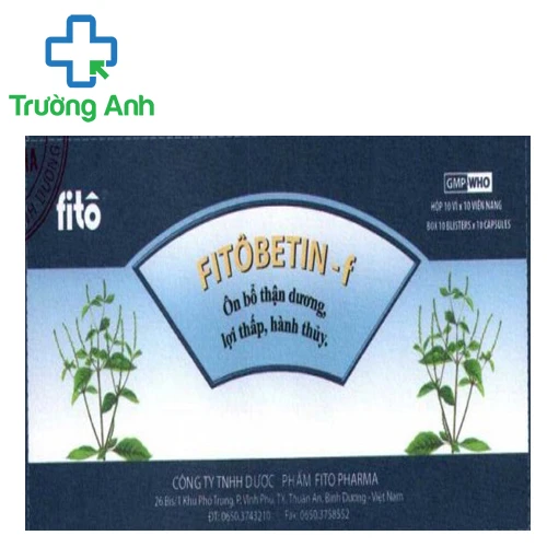Fitôbetin-f - Giúp bổ thận hiệu quả của Fito Pharma
