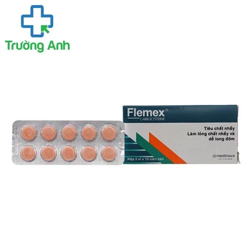 Flemex Tab 375mg - Thuốc điều trị các bệnh đường hô hấp hiệu quả