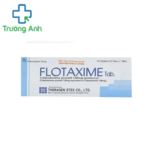 Flotaxime 100mg - Thuốc điều trị nhiễm khuẩn hiệu quả của Hàn Quốc