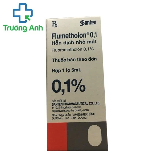 Flumetholon 0.1% Santen - Thuốc nhỏ mắt của Nhật Bản