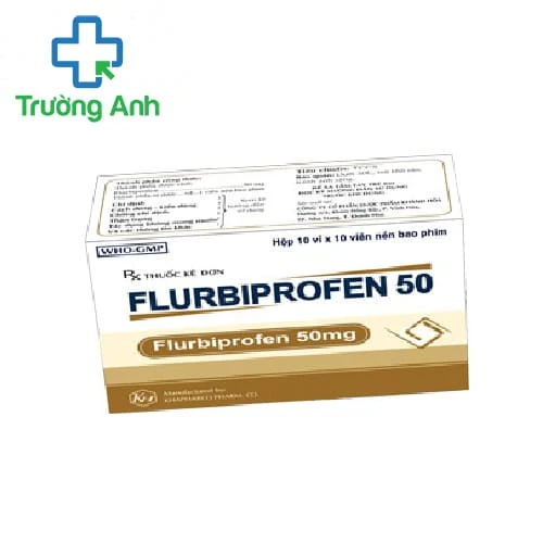 Flurbiprofen 50 Khapharco - Thuốc điều trị viêm đau xương khớp