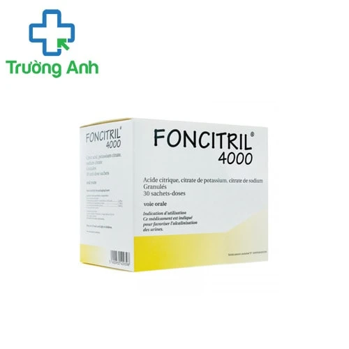 Foncitril 4000 - Thuốc điều trị sỏi niệu hiệu quả