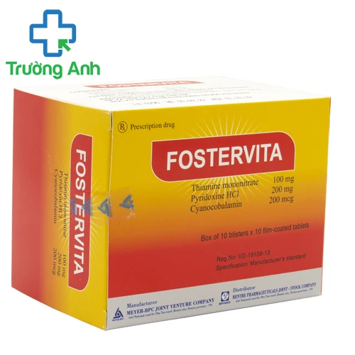 Fostervita - Thuốc điều trị thiếu vitamin nhóm b hiệu quả của Meyer