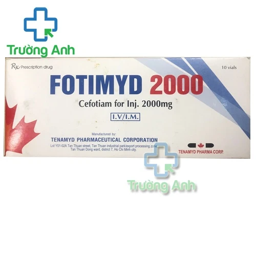 Fotimyd 2000 Tenamyd - Thuốc điều trị nhiễm khuẩn hiệu quả