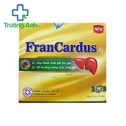 FranCardus HT - Hỗ trợ thanh nhiệt giải độc, tăng cường chức năng gan hiệu quả