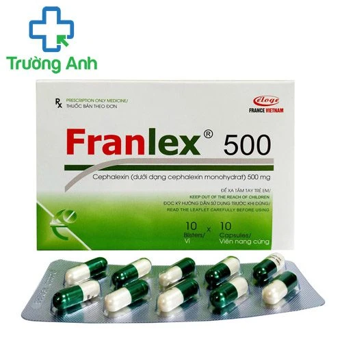 Franlex 500mg - Thuốc điều trị nhiễm trùng hiệu quả của Eloge VN