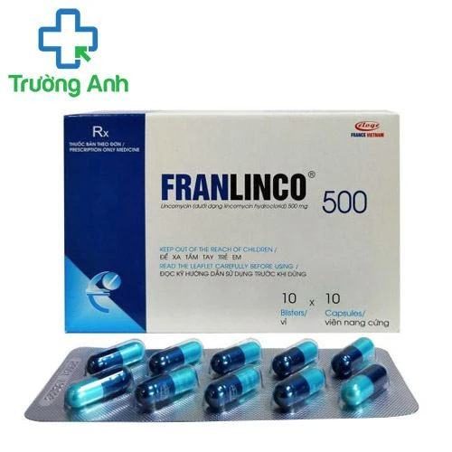 Franlinco 500mg - Thuốc kháng sinh hiệu quả của Eloge VN