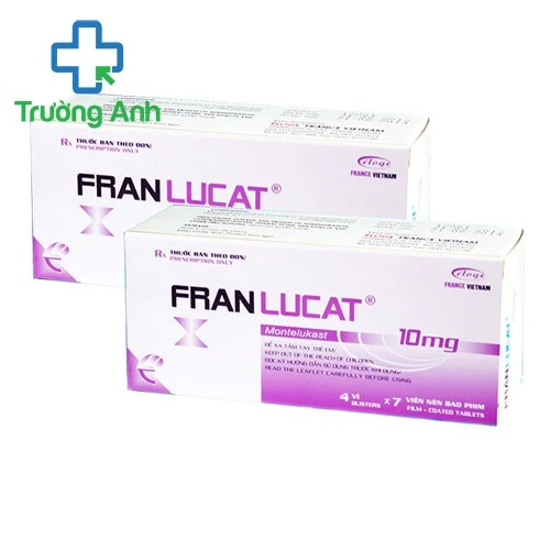 Franlucat 10mg - Thuốc điều trị bệnh hen suyễn hiệu quả của E'loge
